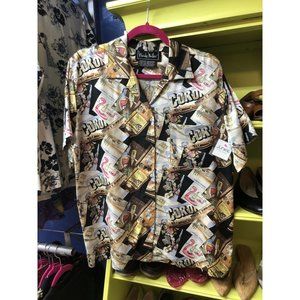 1993 Limited Edition Nicole Miller Corona Silk Blouse